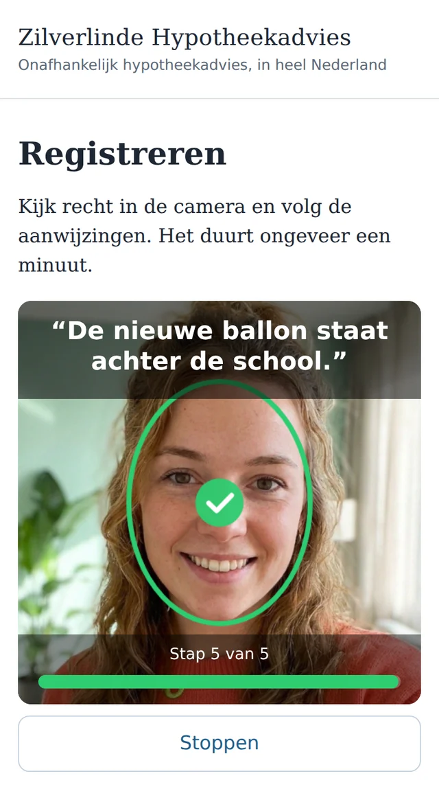 At the top, in quotation marks, the sentence The new balloon is behind the school, with the oval and Step 5 of 5.